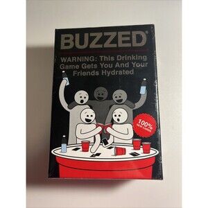 Buzzed Drinking Game Hydration Recently Refreshed Edition 250 Fun Adult Cards